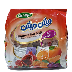 دیش دیش لواشک پذیرایی پاکتی 530 گرمی